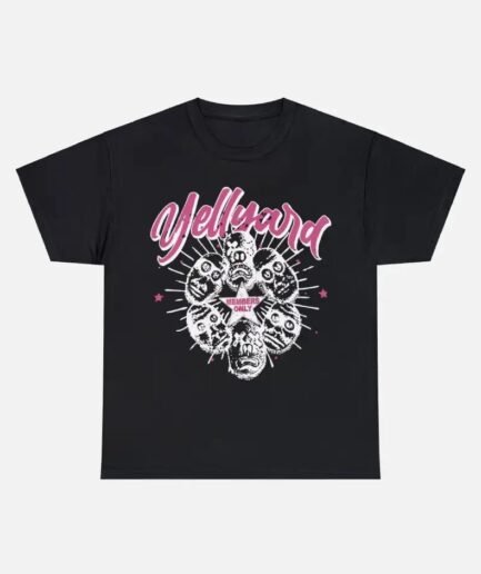 Yellyard Members Only T-Shirt Black/Pink